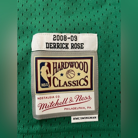 Derrick Rose Mitchell and Ness swingman BULLS size medium - Picture 5 of 5